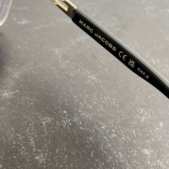 Marc Jacobs MARC 674/S 900/9O CRYSTAL Metal Sunglasses Men’s Sz 55-20-145 - Picture 8 of 10